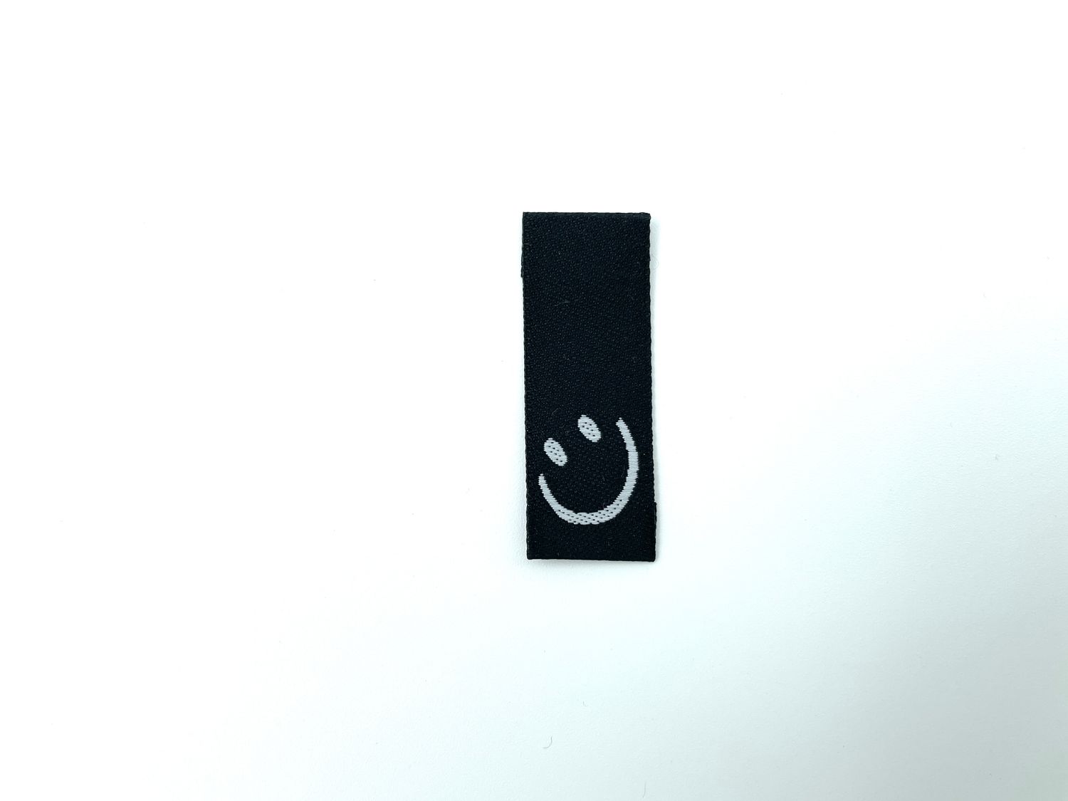 Weblabel "Smiley" Schwarz