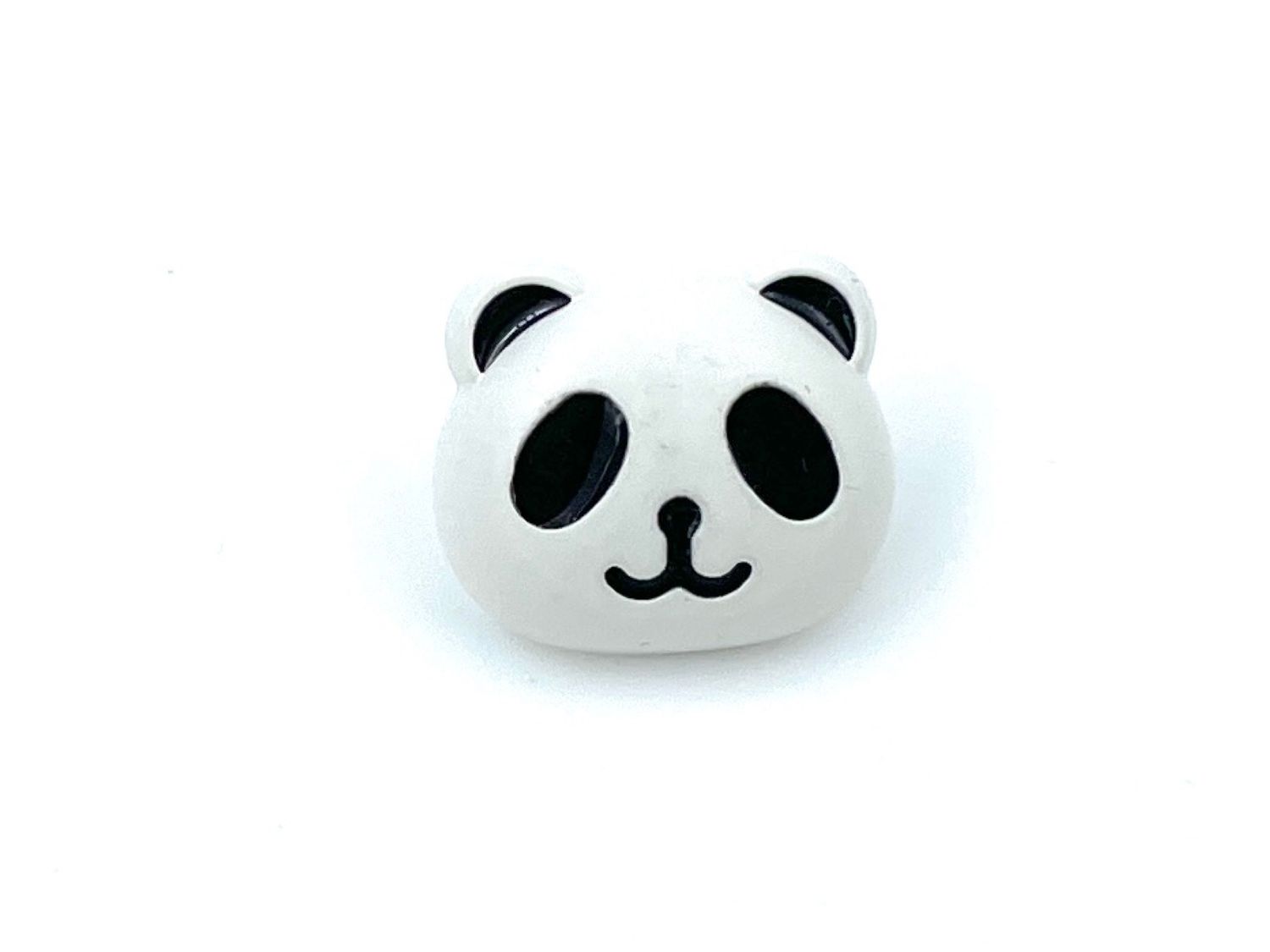 Knopf "Panda" Weiß 1,5 cm x 1,7 cm