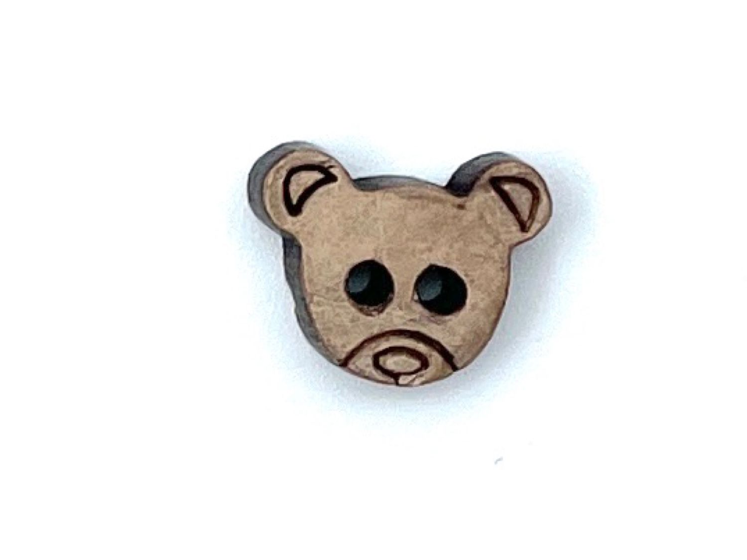 Kokosknopf "Bärchen" 1,2 cm Durchmesser