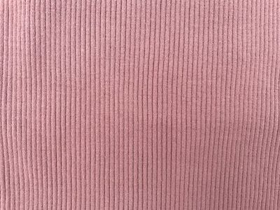 Reststück Grobstrick Bündchen Altrosa 46cm x 28cm Reststück Grobstrick Bündchen Altrosa 46cm x 28cm