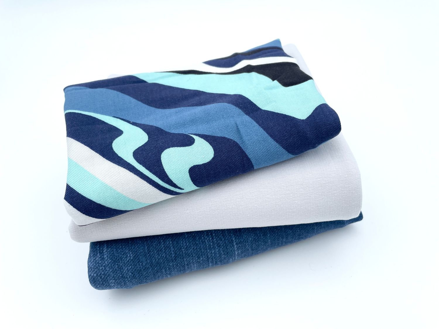 Stoffreste Paket "Wave"