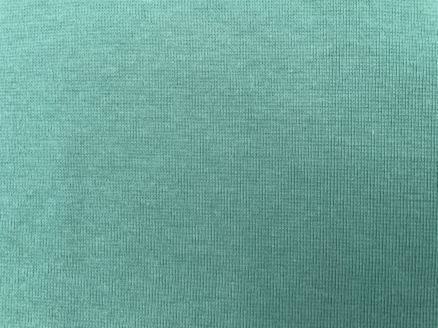 Reststück Hochwertiges Feinstrick Bündchen Dusty Mint  28cm x 47cm
