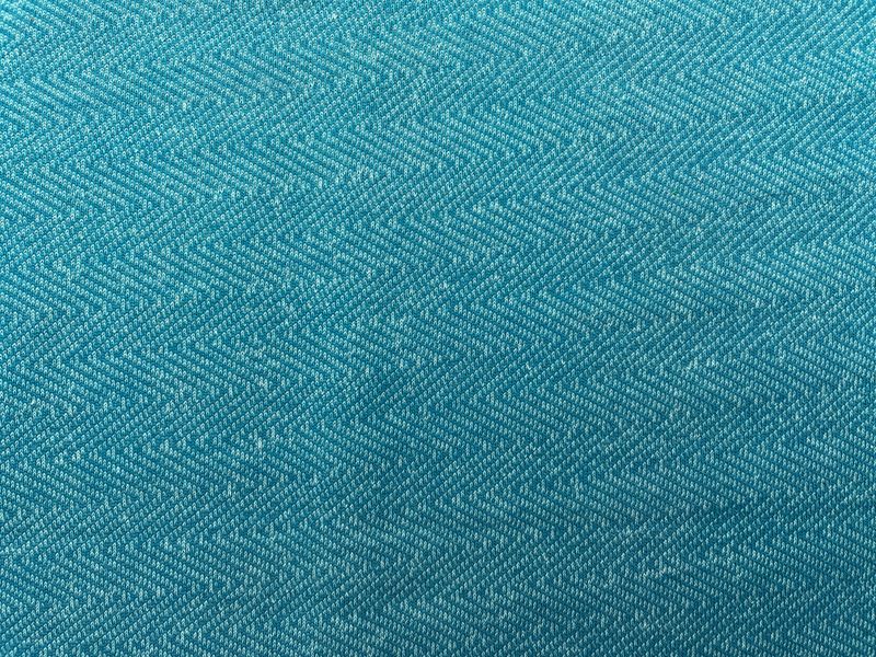 Reststück Seemanns Sweat Türkis Blau 48cm x 150cm Reststück Seemanns Sweat Türkis Blau 48cm x 150cm