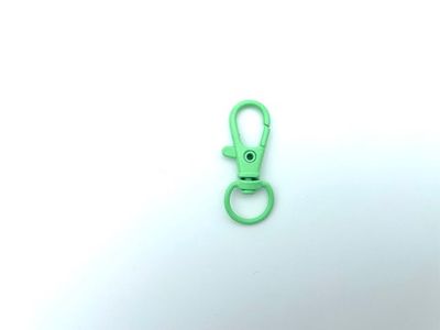 Metall Karabiner 10 mm Grün