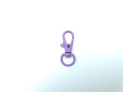 Metall Karabiner 10 mm Lila