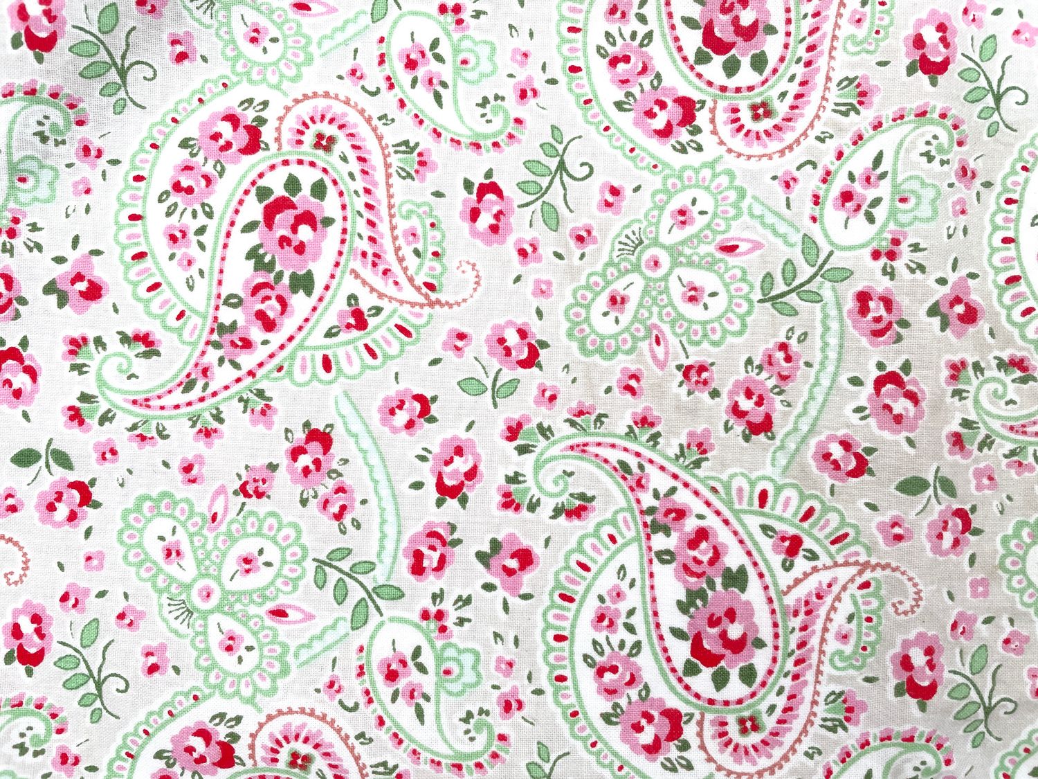 Laura Ashley Baumwoll Webware "Paisley"