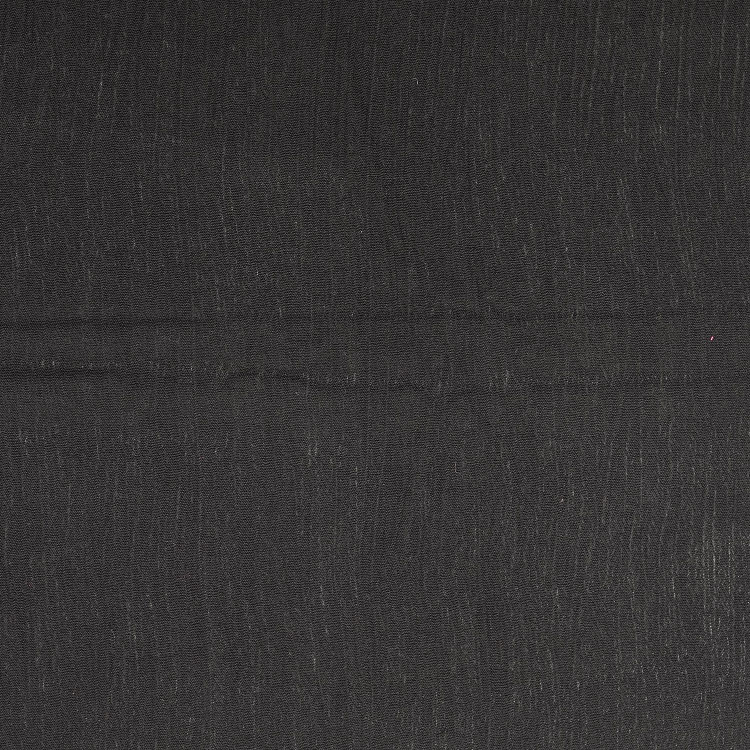 Viskose Krepp Schwarz