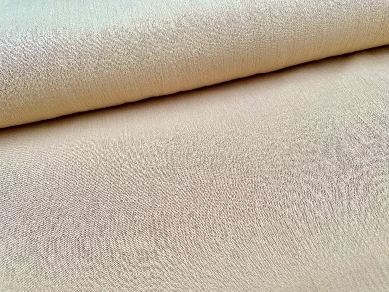 Viskose Krepp Sand