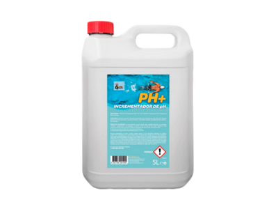 pH+ / Incrementador de pH Líquido para Piscinas - 5L