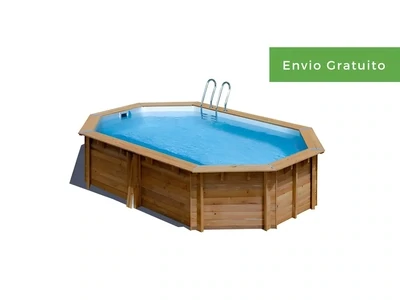 Piscina Madeira Oval Cannelle Gre 551 x 351 x 119 cm