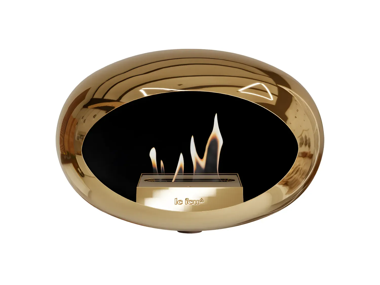 Lareira Bioetanol Wall Chromed Rose Gold Lareira Bioetanol Wall Chromed Rose Gold