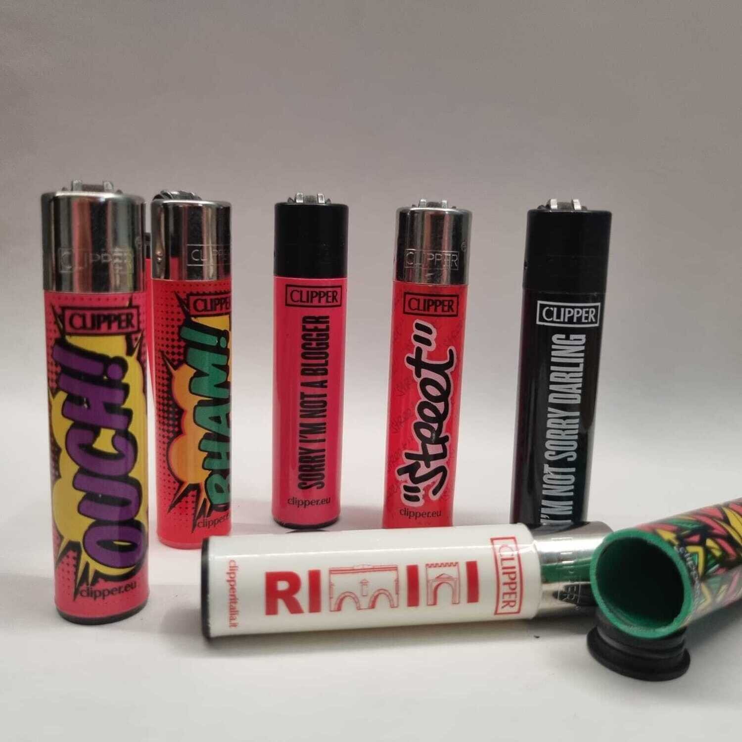 Clipper large con emoji e slogan