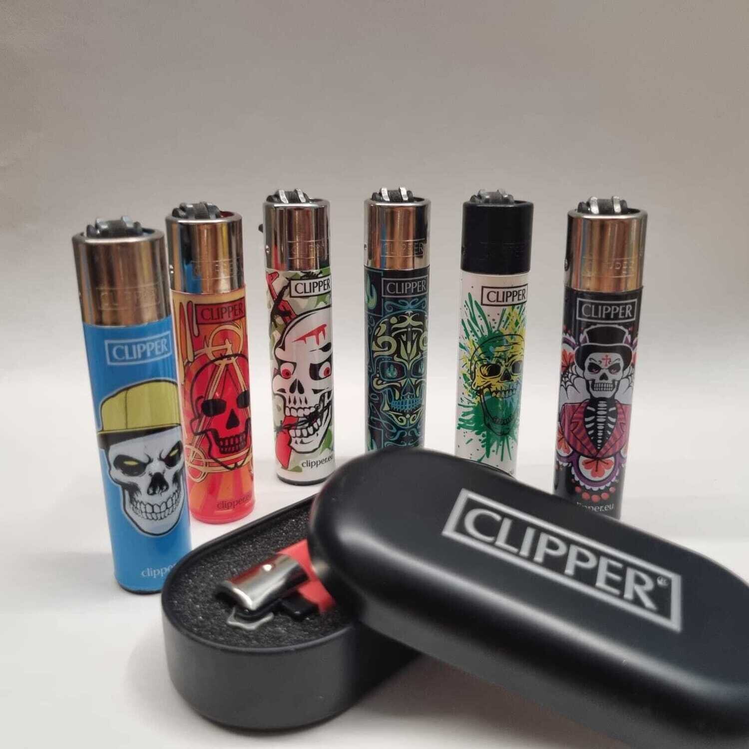 Clipper large tema teschio