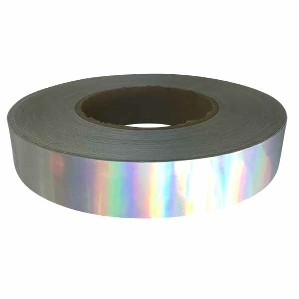 Silver Rainbow Sheen Holographic Tape