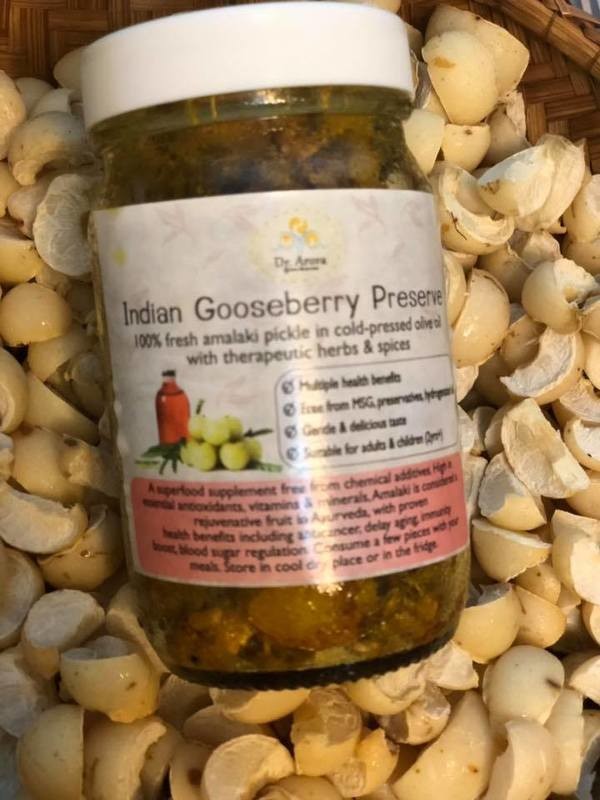 Amalaki Therapy Pickle in Extra Virgin Olive Oil