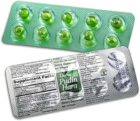 Ayurvedic mint Capsule