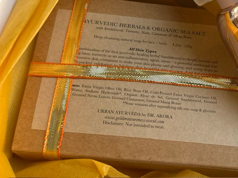 Ayurvedic Spa Soap 120 gms (free soap dish)