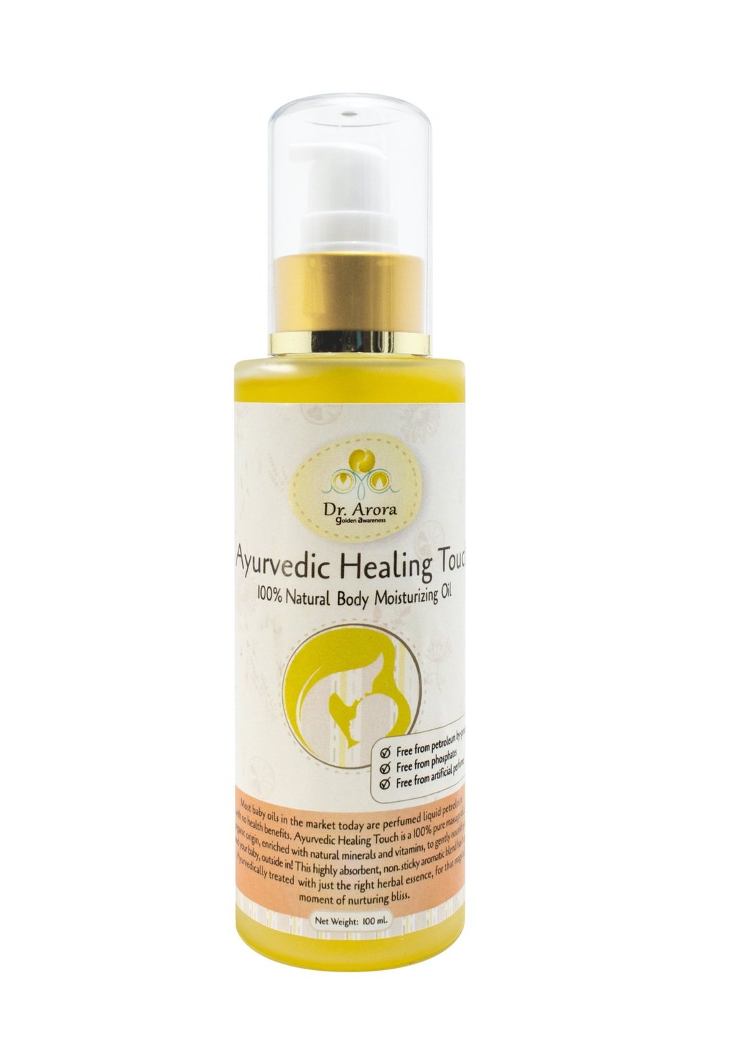 Ayurvedic Healing Touch Moisturizing Oil (100 ml)