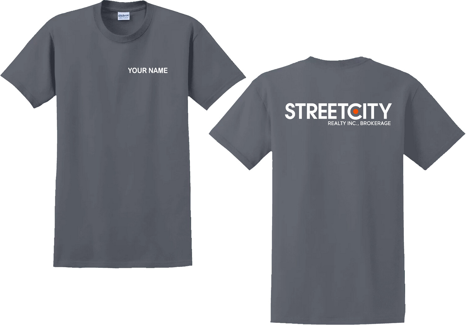 STREETCITY T-SHIRTS FRONT &amp; BACK