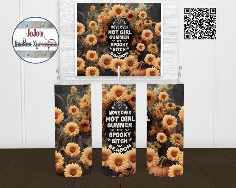 It&#39;s Spooky Season Sunflowers
