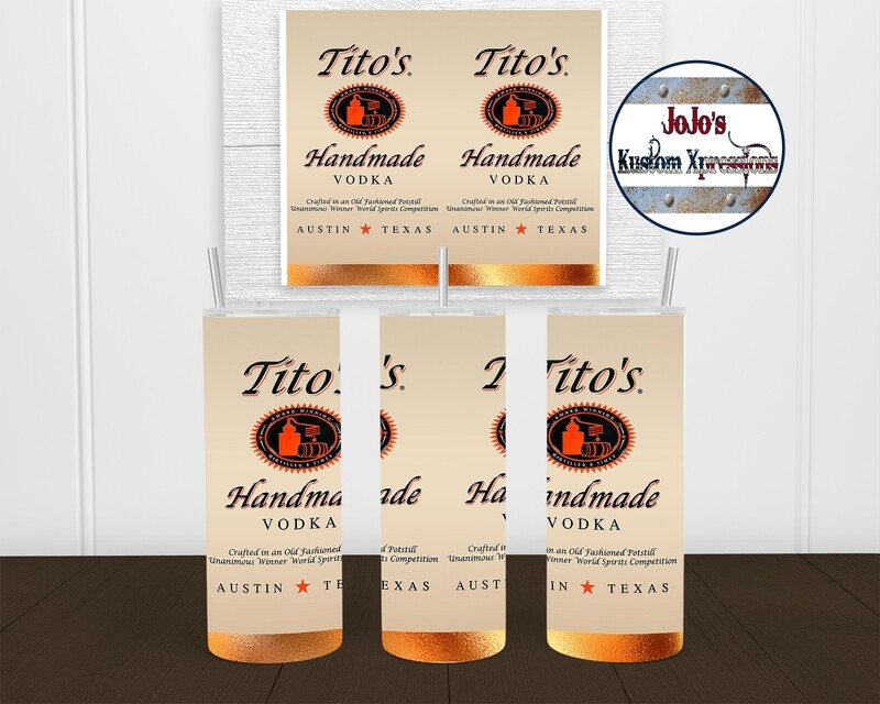 Faux Vodka 20oz tumbler