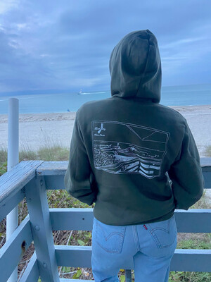 Unisex Pullover Hoodie - NJ Lifeguard Stand