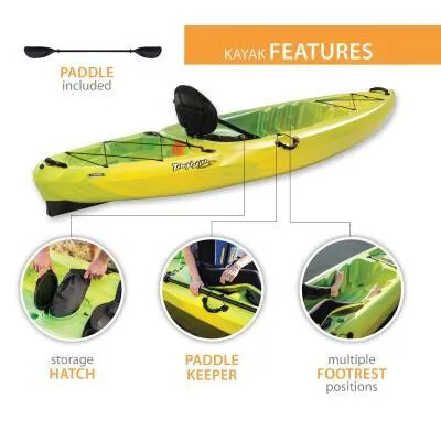 Used Lifetime Temptation Kayak 11 foot