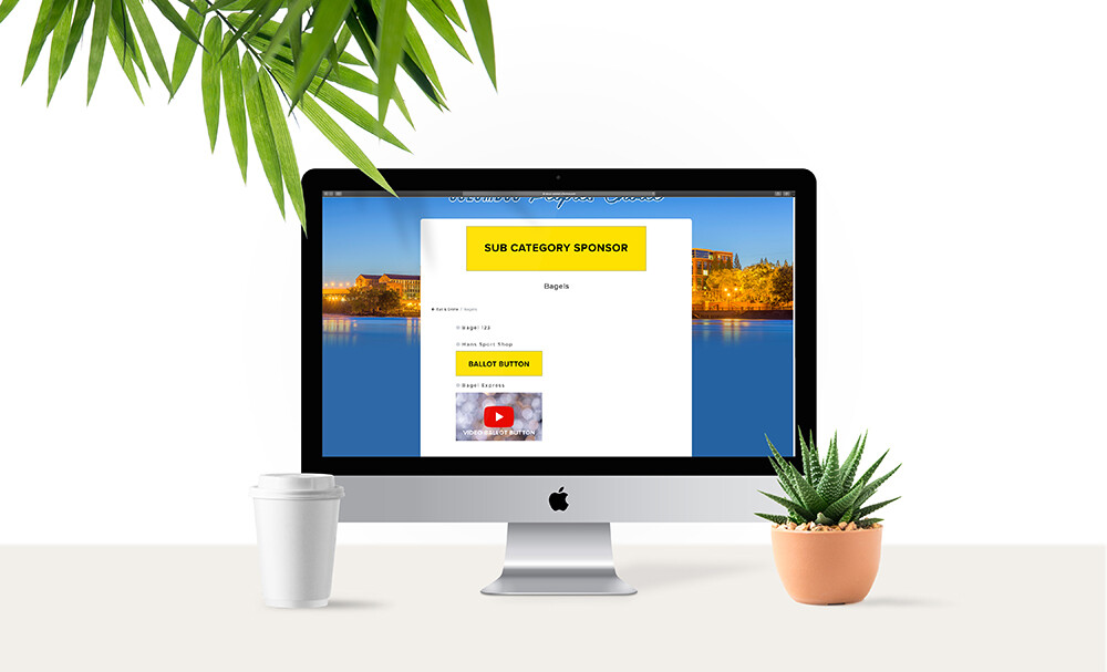 Voting Ballot Buttons