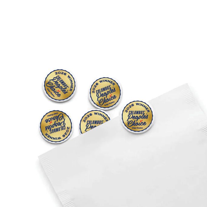 Round Buttons - Packs of 10