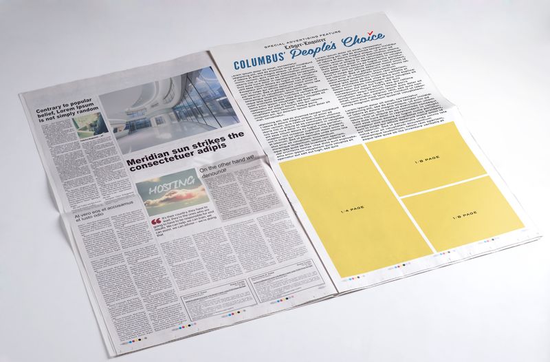 Ledger-Enquirer Promo Pages - Half Page