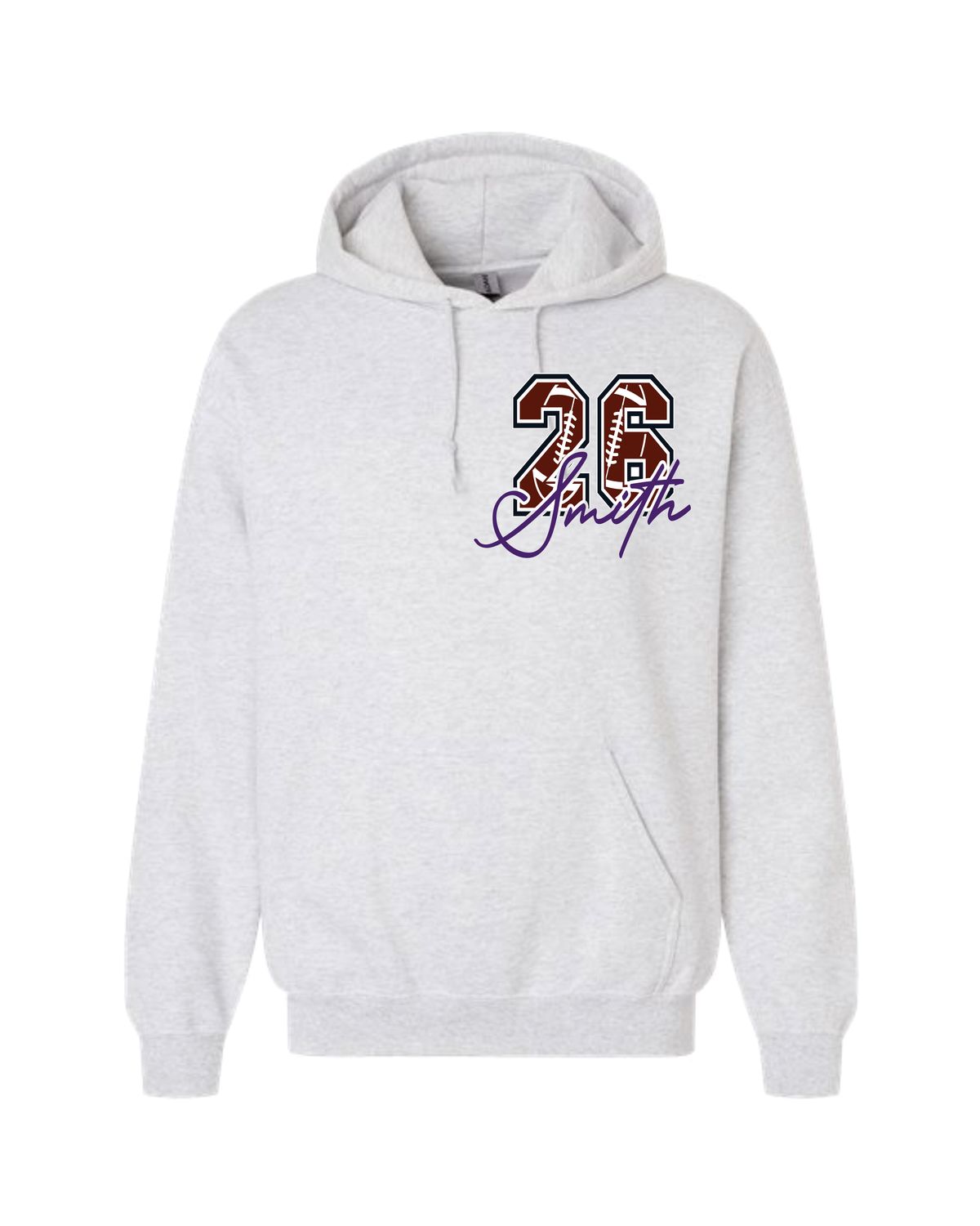 senior football hoodie