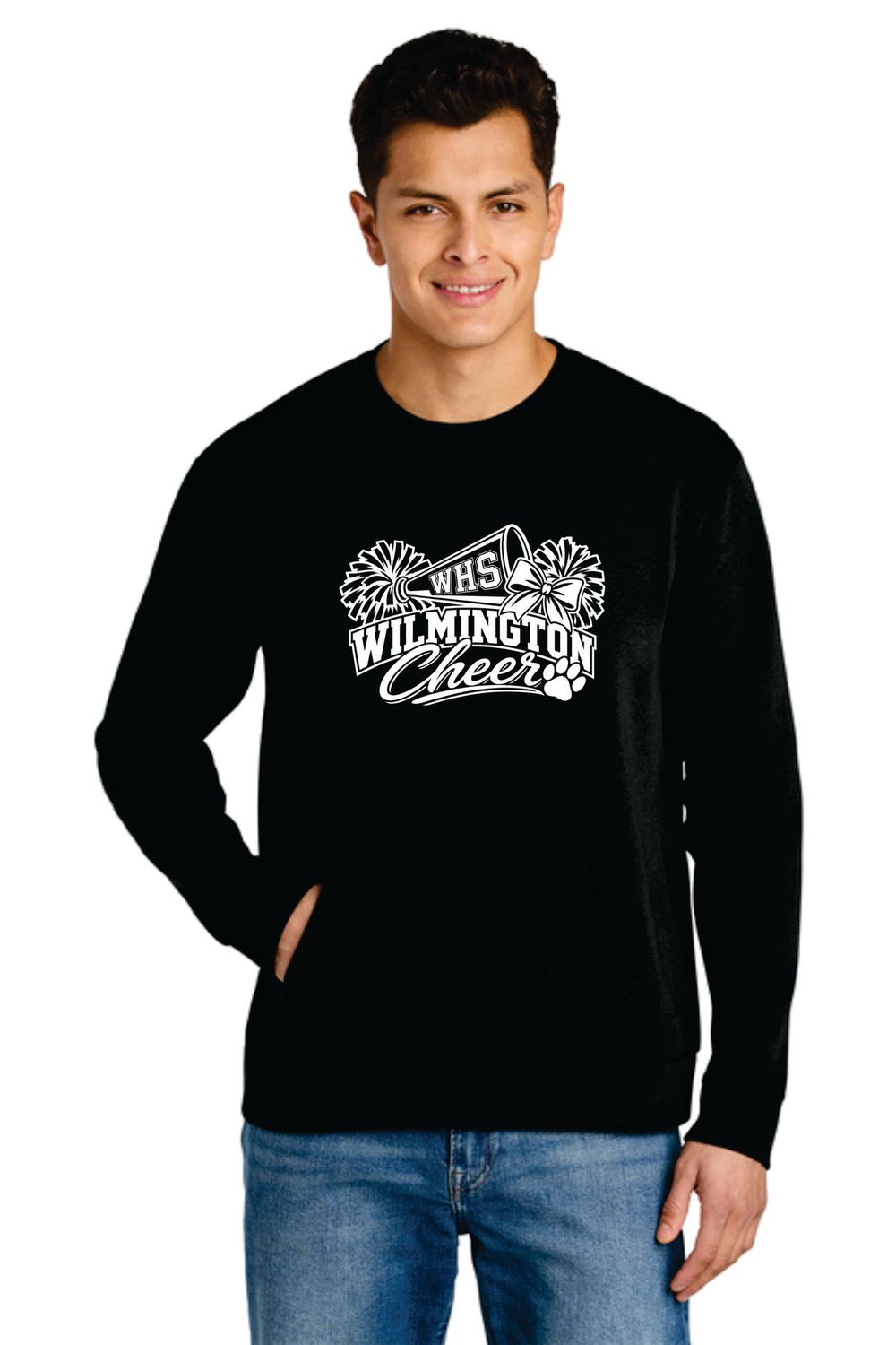 Cheer Pocket Crewneck