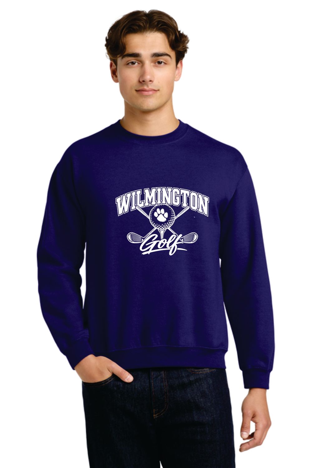 Golf crewneck
