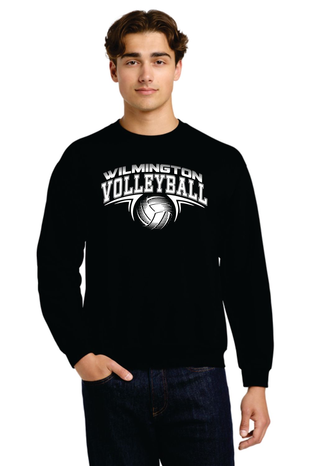 Volleyball crewneck