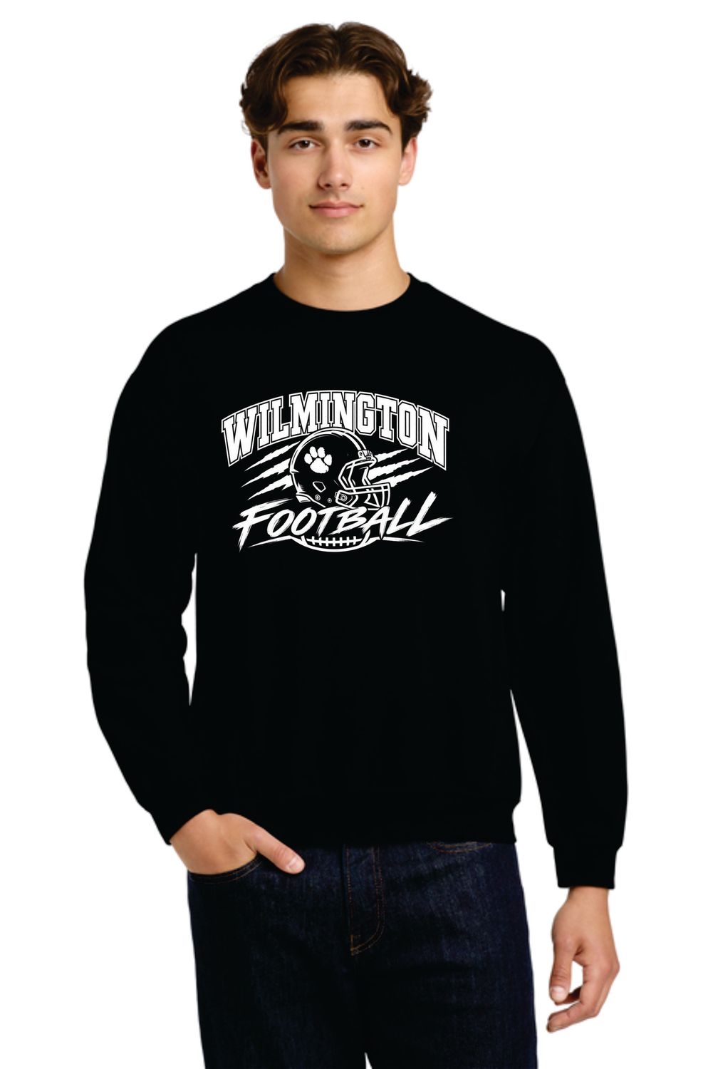 Football crewneck
