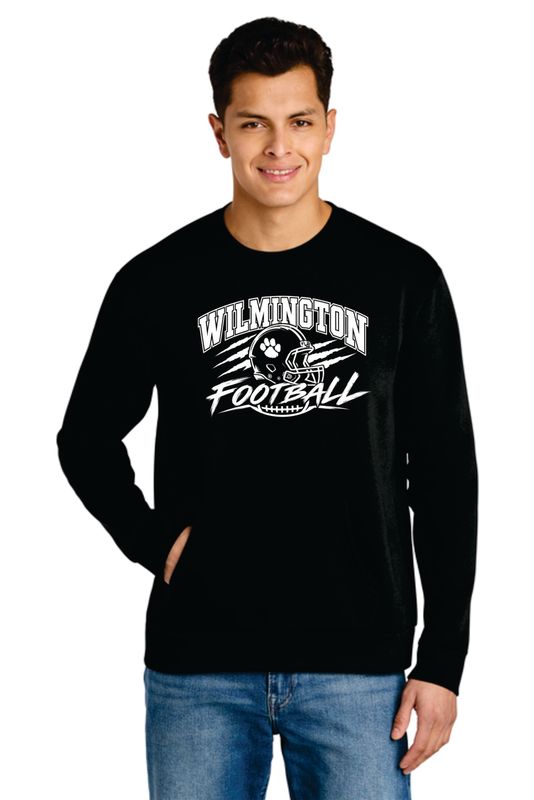 Football  pocket crewneck