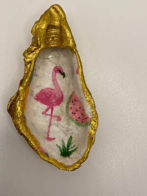 Oyster Shell Jewelry Dish