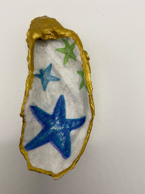 Oyster Shell Jewelry Dish