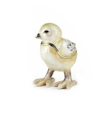 Miniature Newly Hatched Chick Trinket Box