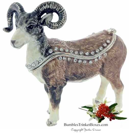 Bighorn Sheep Trinket Box