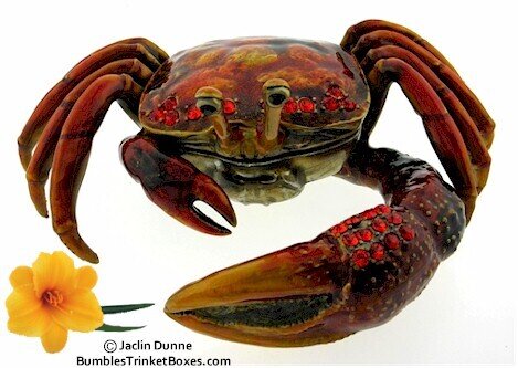 Large Crab Trinket Box