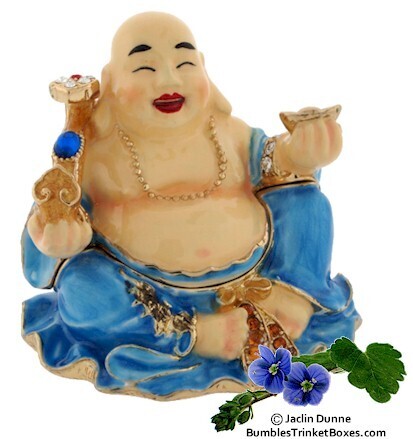 Sitting Buddha Trinket Box