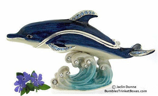 Dolphin Trinket Box