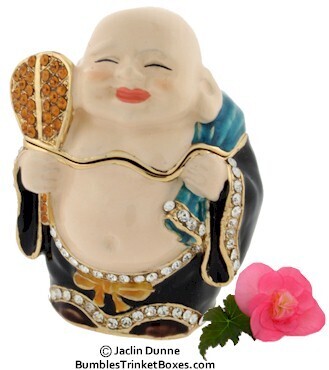 Chinese Buddha Trinket Box
