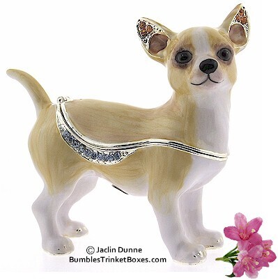 Chihuahua Trinket Box