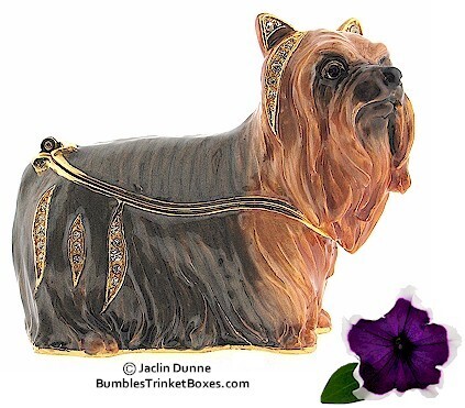 Yorkshire Terrier Trinket Box