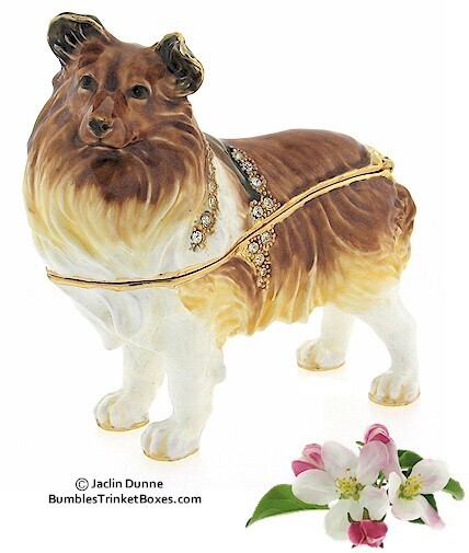 Shetland Sheepdog Trinket Box