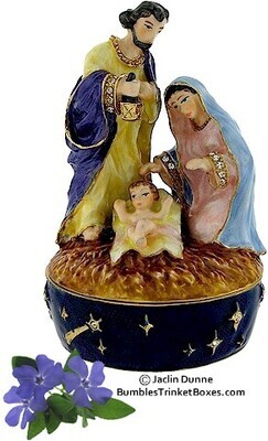 Nativity Trinket Box