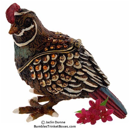 Quail Trinket Box