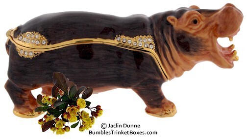New Hippo Trinket Box